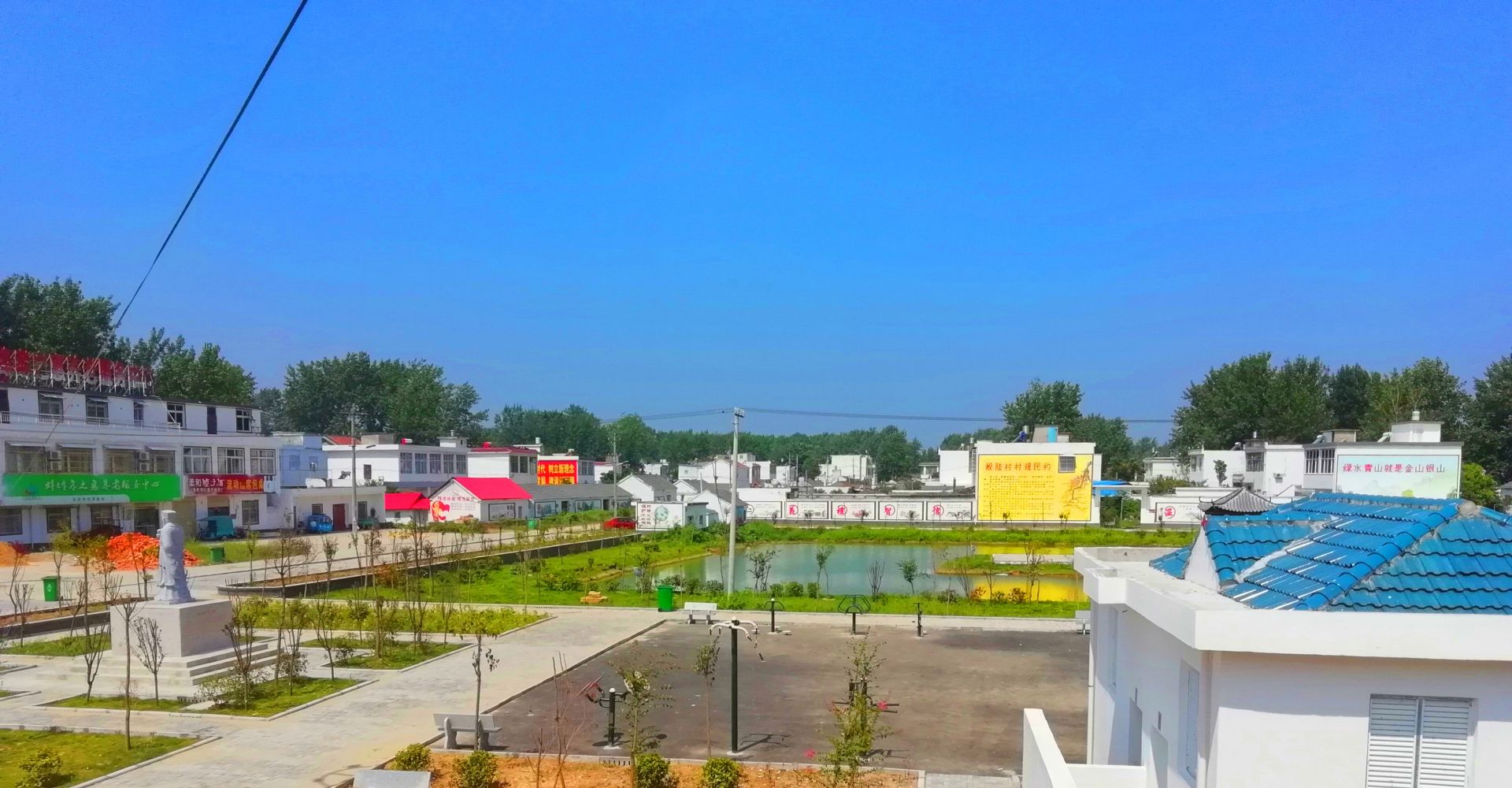 固镇连城镇殷陆村美起来