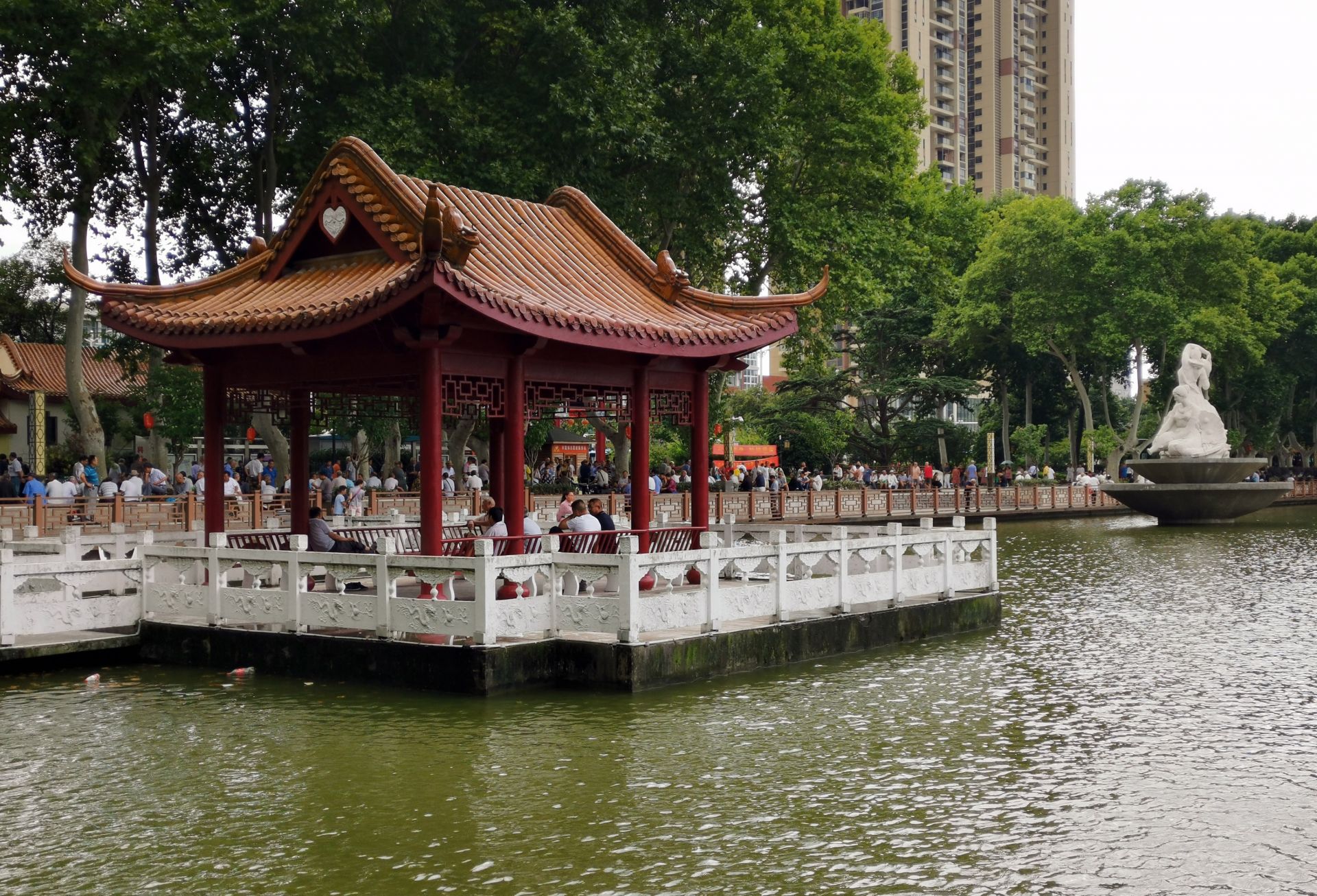 津浦大塘公园一角