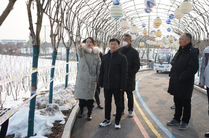 张斌带队督导检查春节前安全生产消防安全和食品安全工作